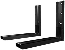 AVF Universal Microwave Wall Bracket - Black.